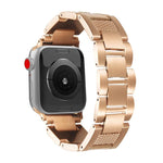 Cinturino per orologio in acciaio inossidabile Wave Thread a 3 perline, For Apple Watch 46mm / 49mm / 45mm / 44mm, For Apple Watch 42mm / 41mm / 40mm / 38mm