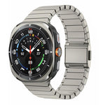 Cinturino per orologio in acciaio inossidabile con fibbia Norman Bamboo, For Samsung Galaxy Watch Ultra 47mm / Ultra 2025