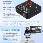 Kaisi HDMI 6000 HDMI / USB doppia interfaccia 60MP 4K Ultra HD microscopio telecamera industriale, Kaisi HDMI 6000 US Plug, Kaisi HDMI 6000 EU Plug