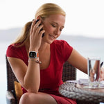Cinturino per orologio in vera pelle con fibbia in titanio Nappa, For Apple Watch 46mm / 49mm / 45mm / 44mm, For Apple Watch 42mm / 41mm / 40mm / 38mm