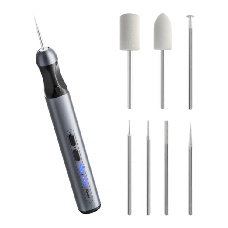 QianLi DM360 Mini Adjustable Speed ​​Electric Polishing Pen with 7 Grinding Heads, QianLi DM360