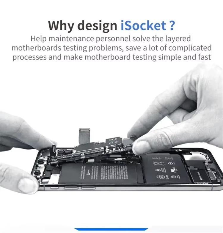 Qianli iSocket 16 Series 4 in 1 Motherboard Layered Test Fixture for iPhone 16 Series, Qianli iSocket 16 Series