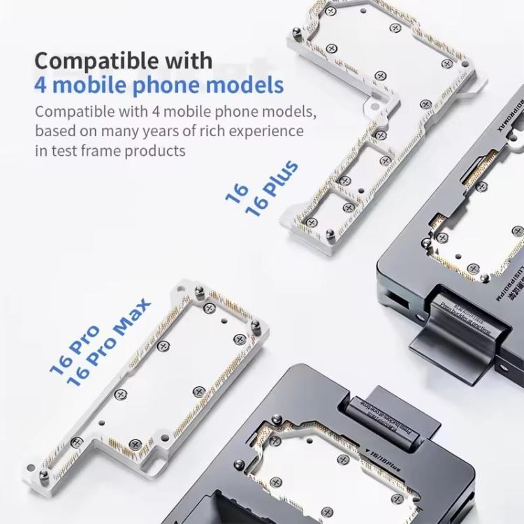 Qianli iSocket 16 Series 4 in 1 Motherboard Layered Test Fixture for iPhone 16 Series, Qianli iSocket 16 Series