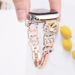 Fibbia per gioielli con fiocco in acciaio inossidabile, For Apple Watch 46mm / 49mm / 45mm / 44mm, For Apple Watch 42mm / 41mm / 40mm / 38mm