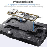 Piattaforma di reballing BGA magnetica a strato intermedio 4 in 1 Qianli per la serie iPhone 16, Qianli for iPhone 16 Series