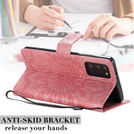 Custodia portafoglio in pelle PU per Galaxy Note20