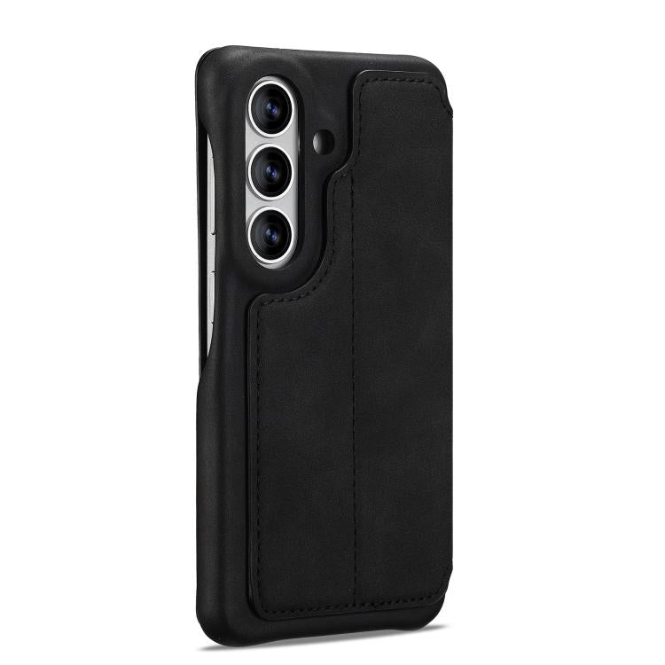 LC.IMEEKE Custodia per telefono in pelle a ribalta serie Hon Ancient, For Samsung Galaxy S26+ 5G, For Samsung Galaxy S26 Ultra 5G, For Samsung Galaxy S26 5G, For Samsung Galaxy S25 Ultra 5G