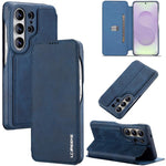 LC.IMEEKE Custodia per telefono in pelle a ribalta serie Hon Ancient, For Samsung Galaxy S26+ 5G, For Samsung Galaxy S26 Ultra 5G, For Samsung Galaxy S26 5G, For Samsung Galaxy S25 Ultra 5G