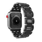 Cinturino per orologio in acciaio inossidabile a cinque strisce, For Apple Watch 46mm / 49mm / 45mm / 44mm, For Apple Watch 42mm / 41mm / 40mm / 38mm