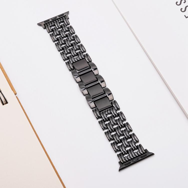 Cinturino per orologio in acciaio inossidabile a cinque strisce, For Apple Watch 46mm / 49mm / 45mm / 44mm, For Apple Watch 42mm / 41mm / 40mm / 38mm