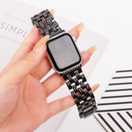 Cinturino per orologio in acciaio inossidabile a cinque strisce, For Apple Watch 46mm / 49mm / 45mm / 44mm, For Apple Watch 42mm / 41mm / 40mm / 38mm