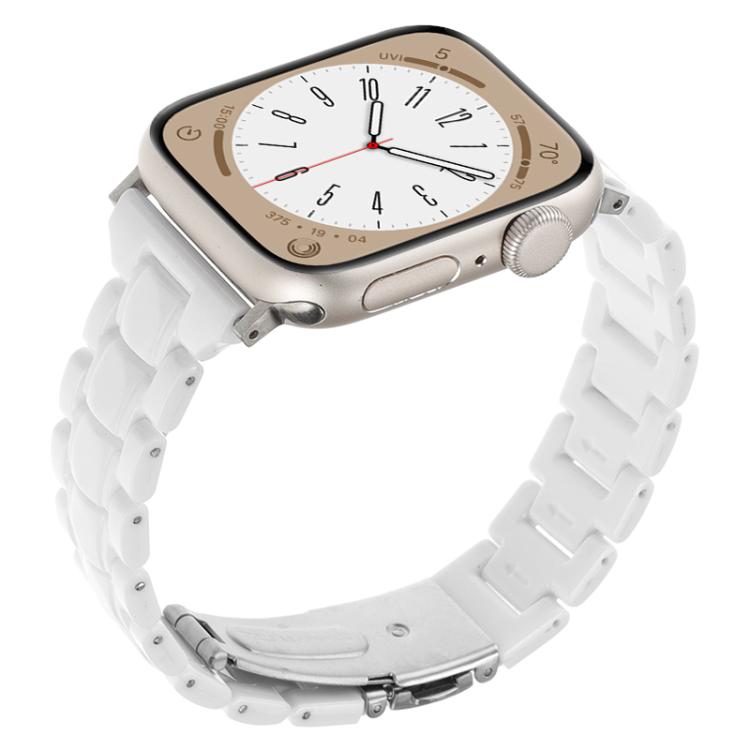 Cinturino per orologio in resina a tre perle con rombo a vita piccola, For Apple Watch 46mm / 49mm / 45mm / 44mm, For Apple Watch 42mm / 41mm / 40mm / 38mm
