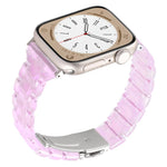 Cinturino per orologio in resina a tre perle con rombo a vita piccola, For Apple Watch 46mm / 49mm / 45mm / 44mm, For Apple Watch 42mm / 41mm / 40mm / 38mm
