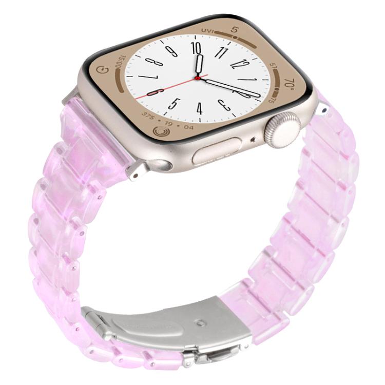 Cinturino per orologio in resina a tre perle con rombo a vita piccola, For Apple Watch 46mm / 49mm / 45mm / 44mm, For Apple Watch 42mm / 41mm / 40mm / 38mm