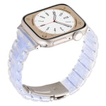 Cinturino per orologio in resina a tre perle con rombo a vita piccola, For Apple Watch 46mm / 49mm / 45mm / 44mm, For Apple Watch 42mm / 41mm / 40mm / 38mm