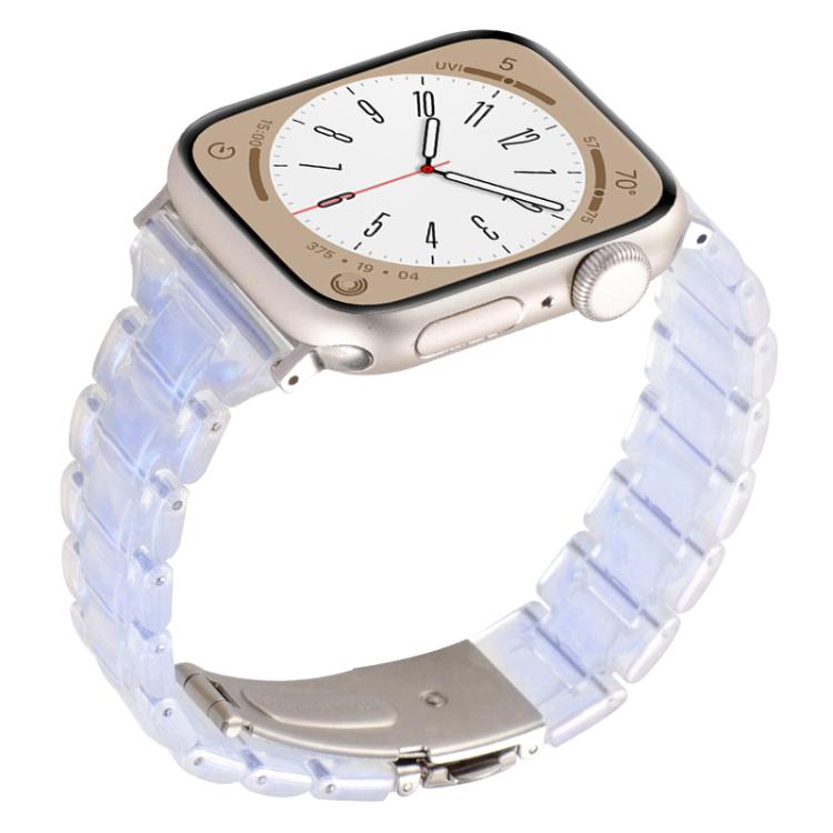 Cinturino per orologio in resina a tre perle con rombo a vita piccola, For Apple Watch 46mm / 49mm / 45mm / 44mm, For Apple Watch 42mm / 41mm / 40mm / 38mm