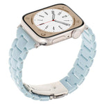 Cinturino per orologio in resina a tre perle con rombo a vita piccola, For Apple Watch 46mm / 49mm / 45mm / 44mm, For Apple Watch 42mm / 41mm / 40mm / 38mm