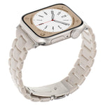 Cinturino per orologio in resina a tre perle con rombo a vita piccola, For Apple Watch 46mm / 49mm / 45mm / 44mm, For Apple Watch 42mm / 41mm / 40mm / 38mm