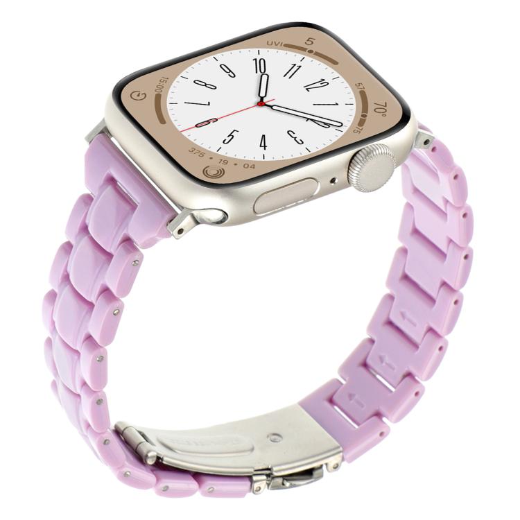 Cinturino per orologio in resina a tre perle con rombo a vita piccola, For Apple Watch 46mm / 49mm / 45mm / 44mm, For Apple Watch 42mm / 41mm / 40mm / 38mm