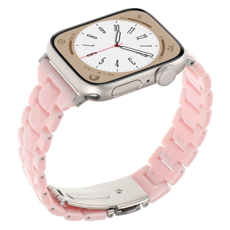Cinturino per orologio in resina a tre perle con rombo a vita piccola, For Apple Watch 46mm / 49mm / 45mm / 44mm, For Apple Watch 42mm / 41mm / 40mm / 38mm