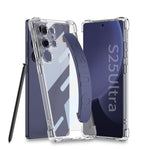 Custodia per telefono con cinturino in silicone per airbag GKK, penna non inclusa, For Samsung Galaxy S26 Ultra 5G, For Samsung Galaxy S25 Ultra 5G