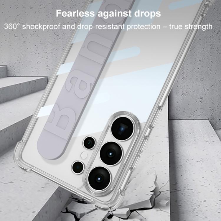 Custodia per telefono con cinturino in silicone per airbag GKK, penna non inclusa, For Samsung Galaxy S26 Ultra 5G, For Samsung Galaxy S25 Ultra 5G