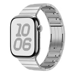 Cinturino per orologio in acciaio inossidabile con perlina singola rimovibile lateralmente, For Apple Watch 46mm / 49mm / 45mm / 44mm, For Apple Watch 42mm / 41mm / 40mm / 38mm