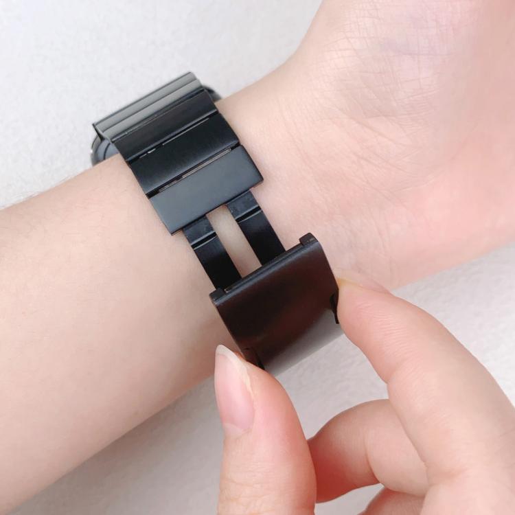 Cinturino per orologio in acciaio inossidabile con perlina singola rimovibile lateralmente, For Apple Watch 46mm / 49mm / 45mm / 44mm, For Apple Watch 42mm / 41mm / 40mm / 38mm