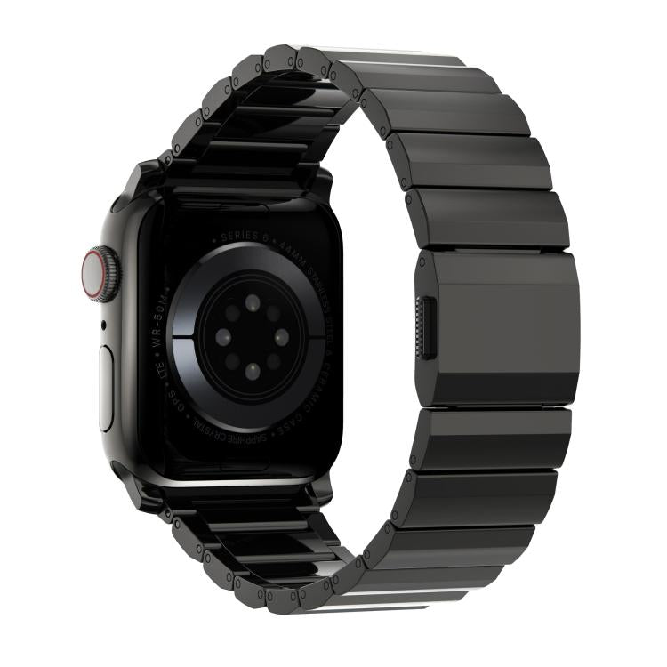 Cinturino per orologio in acciaio inossidabile con chiusura Norman Clasp One-Bead, For Apple Watch 46mm / 49mm / 45mm / 44mm