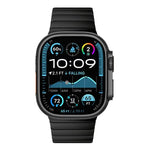 Cinturino per orologio in titanio puro con fibbia Norman Bamboo, For Apple Watch 46mm / 49mm / 45mm / 44mm