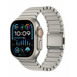 Cinturino per orologio in titanio puro con fibbia Norman Bamboo, For Apple Watch 46mm / 49mm / 45mm / 44mm