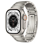 Cinturino per orologio in lega di titanio a sgancio rapido a forma di I integrato, For Apple Watch 46mm / 49mm / 45mm / 44mm
