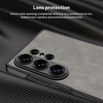 Custodia per telefono in pelle smerigliata ultrasottile GKK Triumph con supporto, For Samsung Galaxy S26 Ultra 5G, For Samsung Galaxy S25 Ultra 5G
