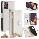 Custodia per telefono in pelle Litchi a coda di pesce con catena a tracolla, For Samsung Galaxy S21 5G, For Samsung Galaxy S21+ 5G, For Samsung Galaxy S21 Ultra 5G