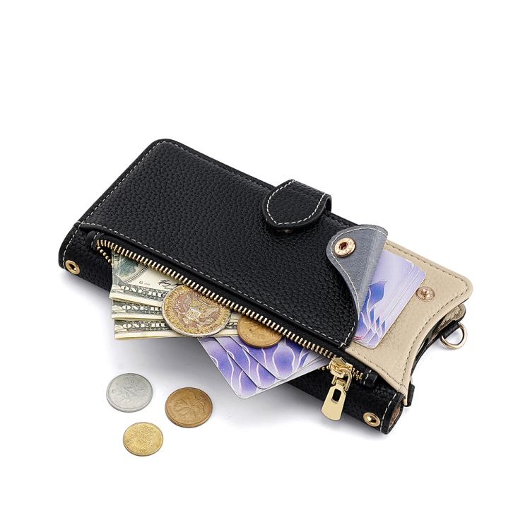 Custodia per telefono in pelle Litchi a coda di pesce con catena a tracolla, For Samsung Galaxy S23 5G, For Samsung Galaxy S22 Ultra 5G, For Samsung Galaxy S22+ 5G, For Samsung Galaxy S22 5G