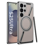 Custodia per telefono MagSafe a forma di Z in pelle galvanizzata GKK, penna non inclusa, For Samsung Galaxy S26 Ultra 5G, For Samsung Galaxy S25 Ultra 5G