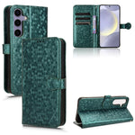 Custodia per telefono in pelle con trama a nido d'ape, For Samsung Galaxy S25 FE 5G, For Samsung Galaxy S25 5G, For Samsung Galaxy S25+ 5G, For Samsung Galaxy S25 Ultra 5G