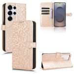 Custodia per telefono in pelle con trama a nido d'ape, For Samsung Galaxy S25 FE 5G, For Samsung Galaxy S25 5G, For Samsung Galaxy S25+ 5G, For Samsung Galaxy S25 Ultra 5G