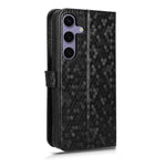 Custodia per telefono in pelle con trama a nido d'ape, For Samsung Galaxy S25 FE 5G, For Samsung Galaxy S25 5G, For Samsung Galaxy S25+ 5G, For Samsung Galaxy S25 Ultra 5G