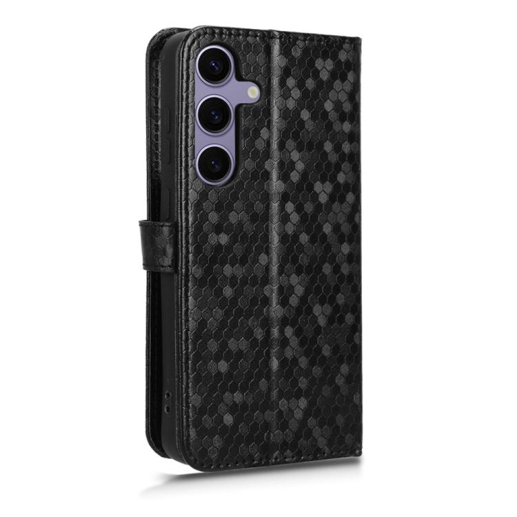 Custodia per telefono in pelle con trama a nido d'ape, For Samsung Galaxy S25 FE 5G, For Samsung Galaxy S25 5G, For Samsung Galaxy S25+ 5G, For Samsung Galaxy S25 Ultra 5G