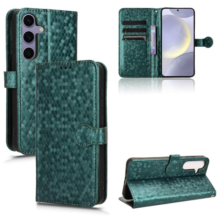 Custodia per telefono in pelle con trama a nido d'ape, For Samsung Galaxy S25 FE 5G, For Samsung Galaxy S25 5G, For Samsung Galaxy S25+ 5G, For Samsung Galaxy S25 Ultra 5G