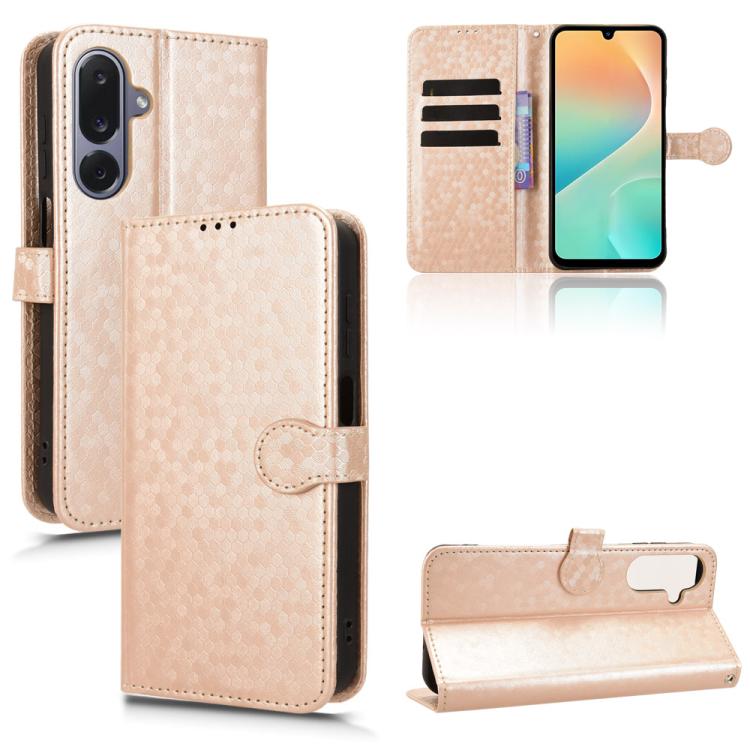 Custodia per telefono in pelle con trama a nido d'ape, For Samsung Galaxy S26+ 5G, For Samsung Galaxy S26 Ultra 5G, For Samsung Galaxy S26 5G, For Samsung Galaxy M36 5G