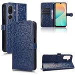 Custodia per telefono in pelle con trama a nido d'ape, For Samsung Galaxy S26+ 5G, For Samsung Galaxy S26 Ultra 5G, For Samsung Galaxy S26 5G, For Samsung Galaxy M36 5G