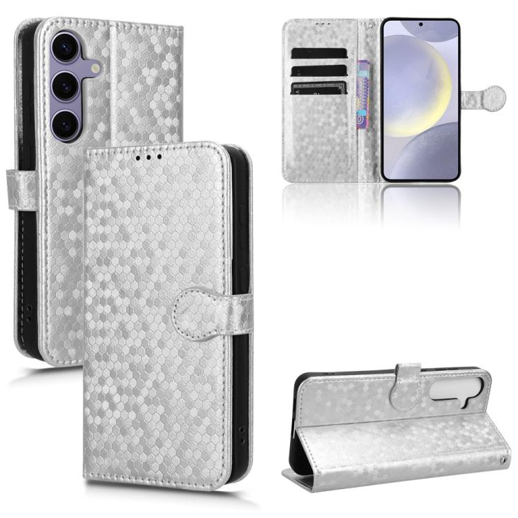 Custodia per telefono in pelle con trama a nido d'ape, For Samsung Galaxy S26+ 5G, For Samsung Galaxy S26 Ultra 5G, For Samsung Galaxy S26 5G, For Samsung Galaxy M36 5G