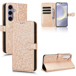 Custodia per telefono in pelle con trama a nido d'ape, For Samsung Galaxy S26+ 5G, For Samsung Galaxy S26 Ultra 5G, For Samsung Galaxy S26 5G, For Samsung Galaxy M36 5G