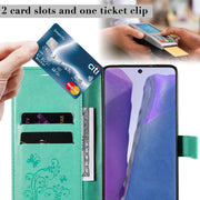 Custodia portafoglio in pelle con slot carte per Samsung Galaxy N
