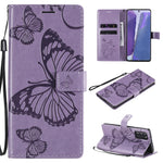 Custodia portafoglio in pelle per Samsung Galaxy Note20