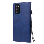 Custodia portafoglio in pelle PU per Samsung Galaxy Note20 Ultra