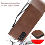 Custodia portafoglio in pelle PU per Samsung Galaxy Note20 Ultra