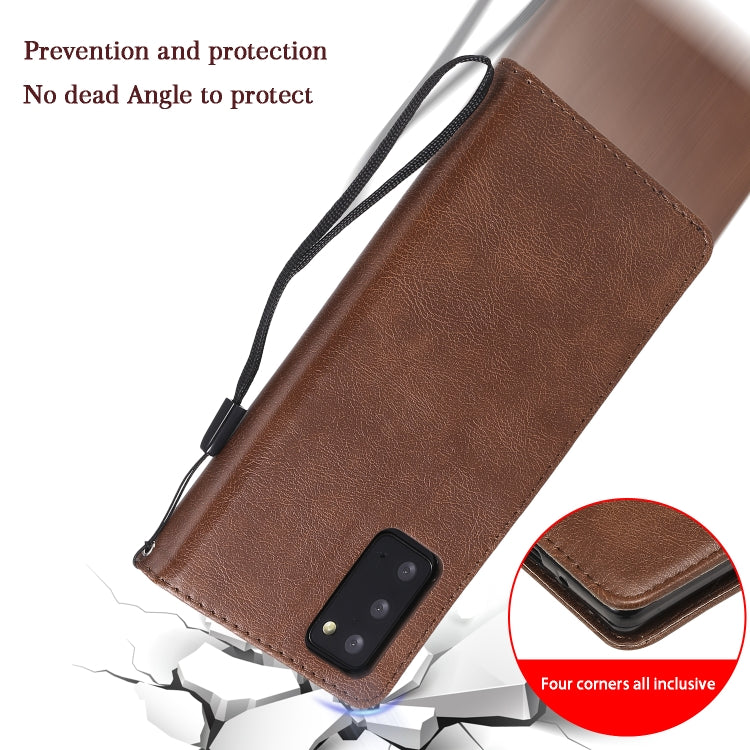Custodia portafoglio in pelle PU per Samsung Galaxy Note20 Ultra